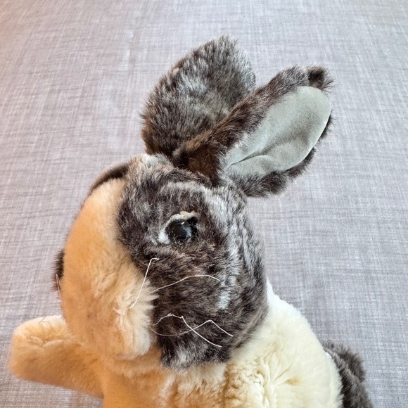 Folkmanis Rabbit Hand Puppet • Soft Plush Bunny • 10” - Picture 3 of 14